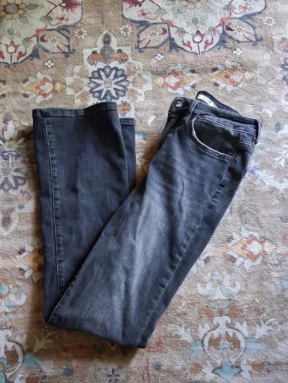 Bayeas Women's Dark Gray Bootcut Jeans - Classic Everyday Style